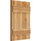 Ekena Millwork Joined Board-n-Batten Shutters, Rough Sawn Western Red Cedar, 16 1/8W x 23H, PR RBJ06S16X023RWR - alternate 4